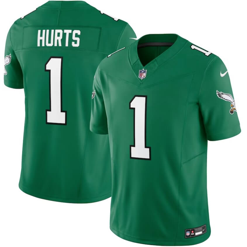 Jalen Hurts Stitched Jersey #1 Philadelphia Eagles