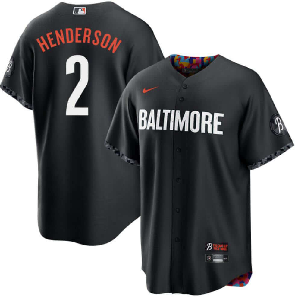 Gunnar Henderson #2 Baltimore Orioles Baseball Jersey