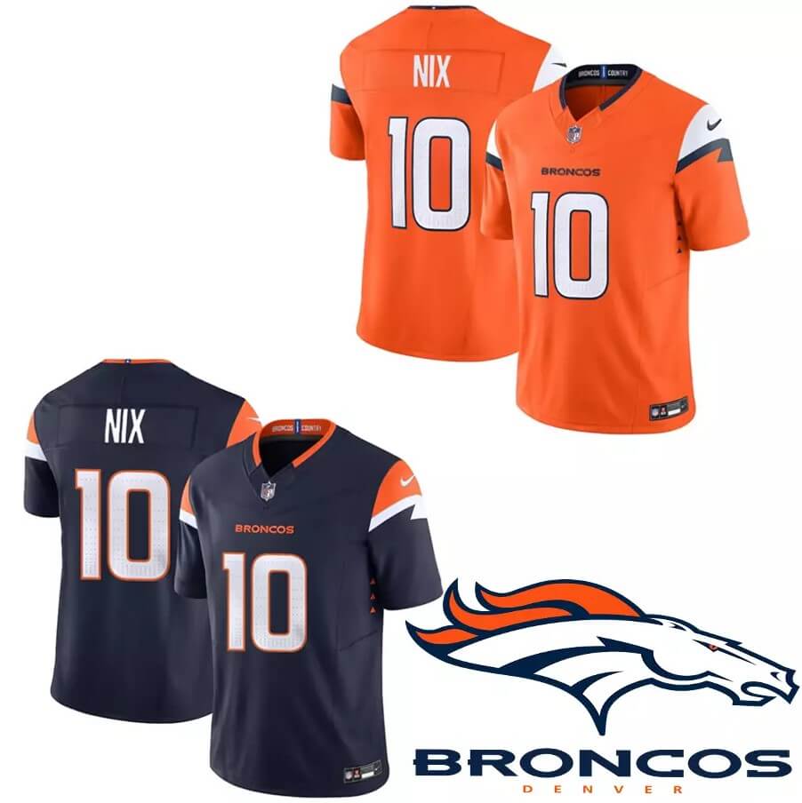 Denver Broncos #10 Bo Nix